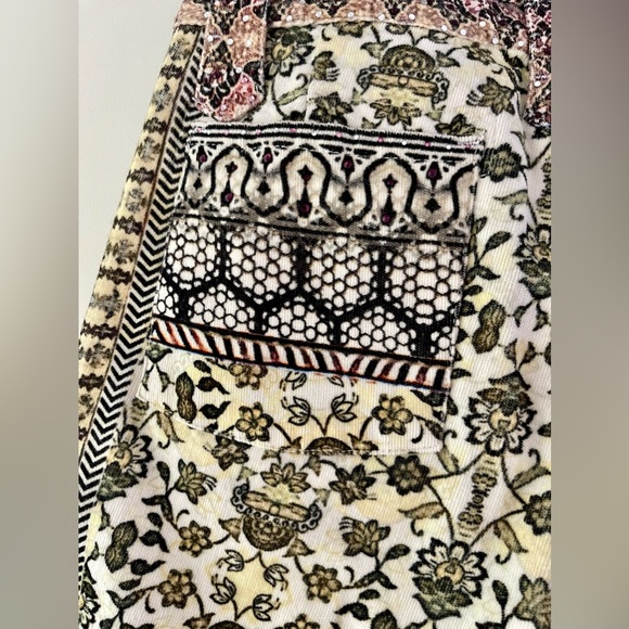 🌸 Camilla Soul Sisters Cordroy Stretch Flared Trouser Small - Picture 11 of 13